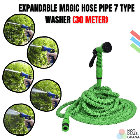 Magic Hose Pipe With 7 Spray Gun Functions – 30 METER